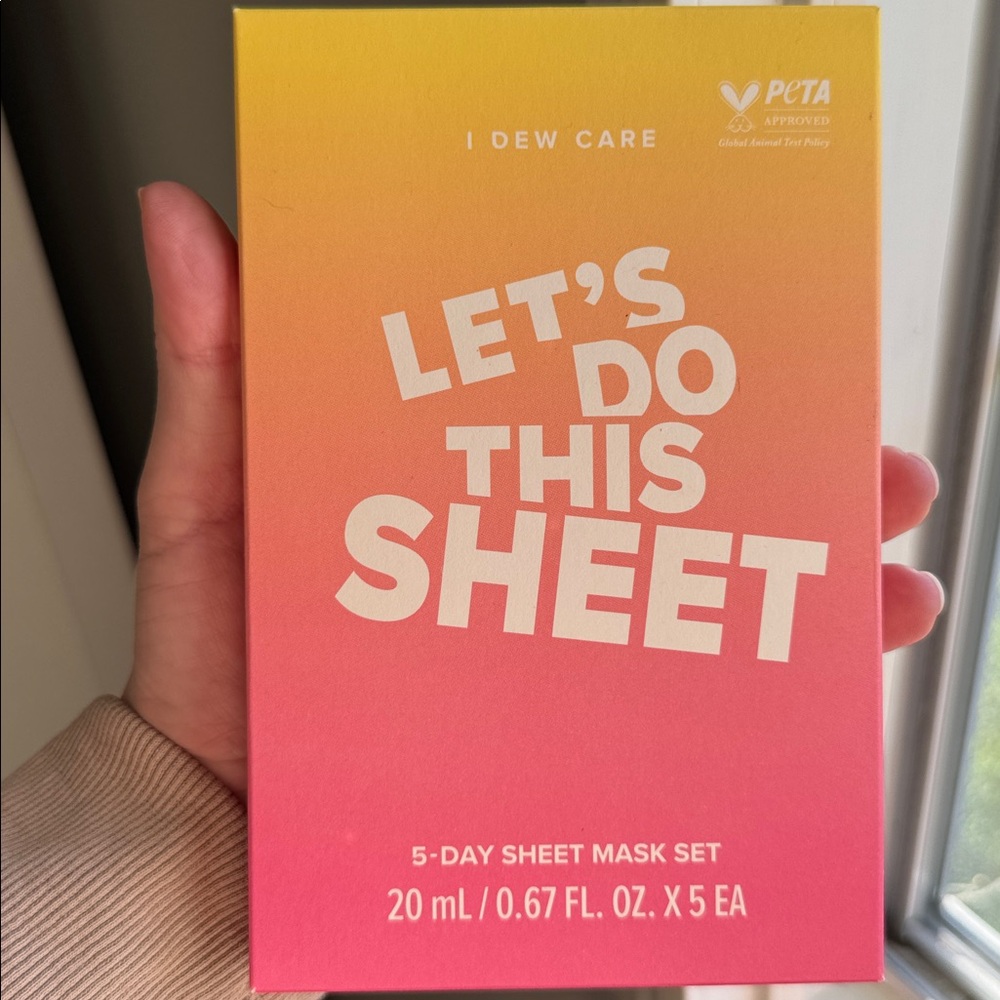 I DEW CARE Black Cat Headband and 5 day Sheet Mask Set. New never opened. - Picture 10 of 13